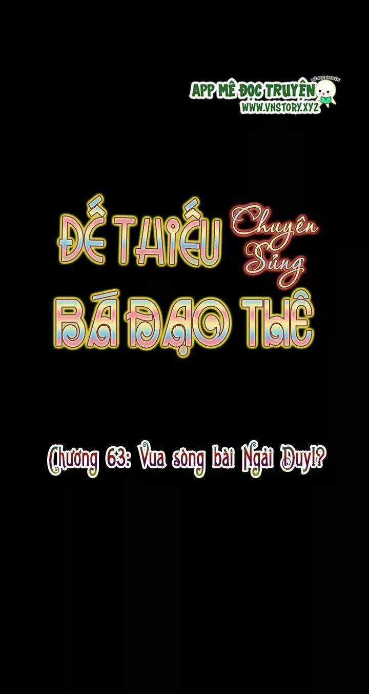 Đế Thiếu Chuyên Sủng Hắc Đạo Thê Chapter 63 trang 5