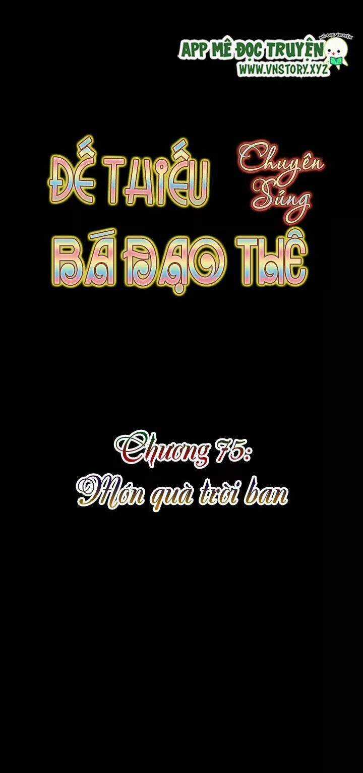 Đế Thiếu Chuyên Sủng Hắc Đạo Thê Chapter 75 trang 4