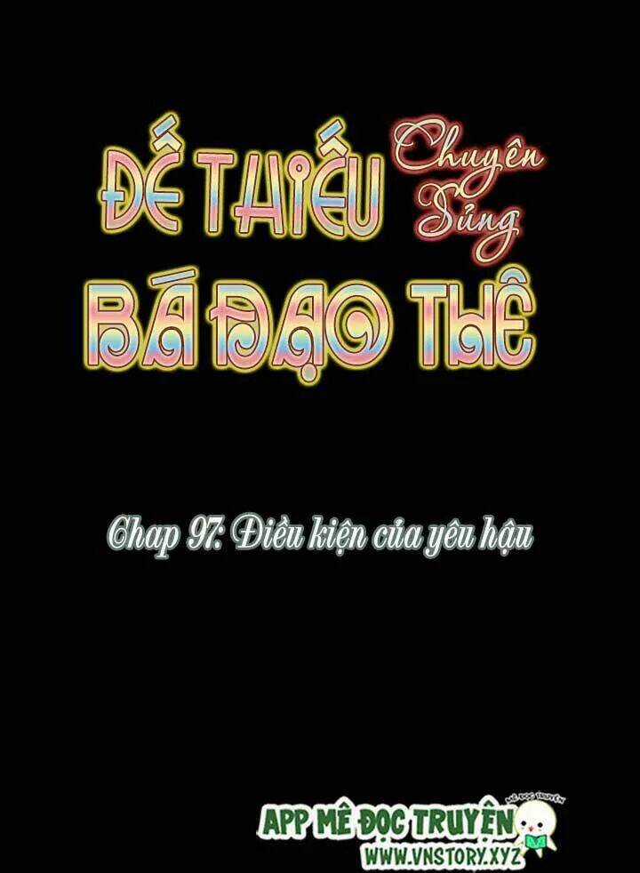 Đế Thiếu Chuyên Sủng Hắc Đạo Thê Chapter 97 trang 4