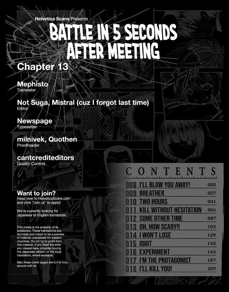 Deatte 5 Byou de Battle Chapter 13 trang 1