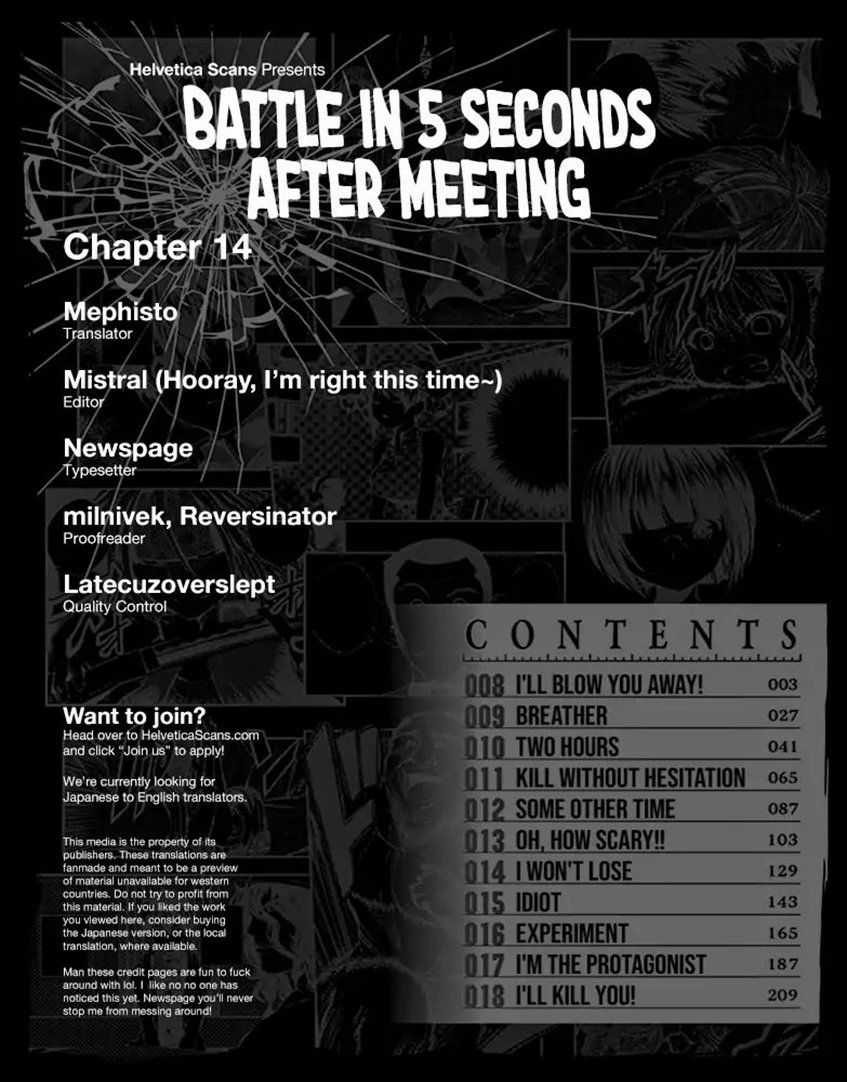 Deatte 5 Byou de Battle Chapter 14 trang 1