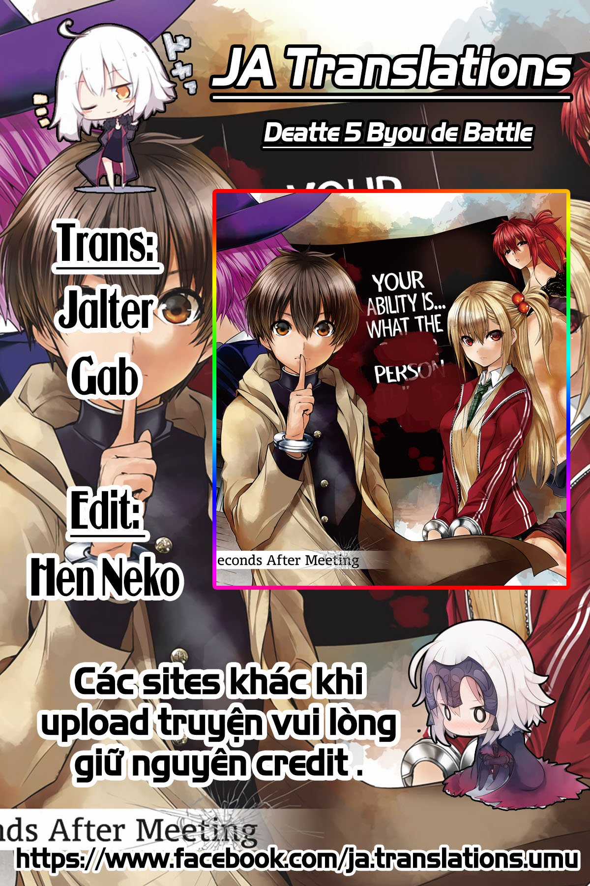 Deatte 5 Byou de Battle Chapter 34 trang 0