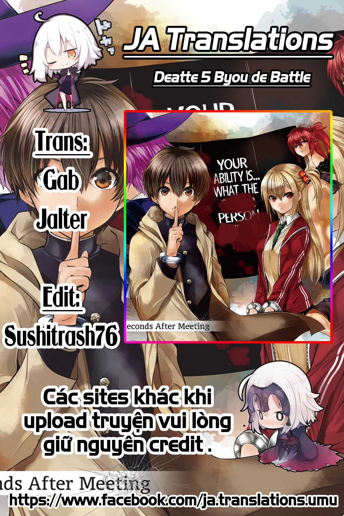Deatte 5 Byou de Battle Chapter 38 trang 0