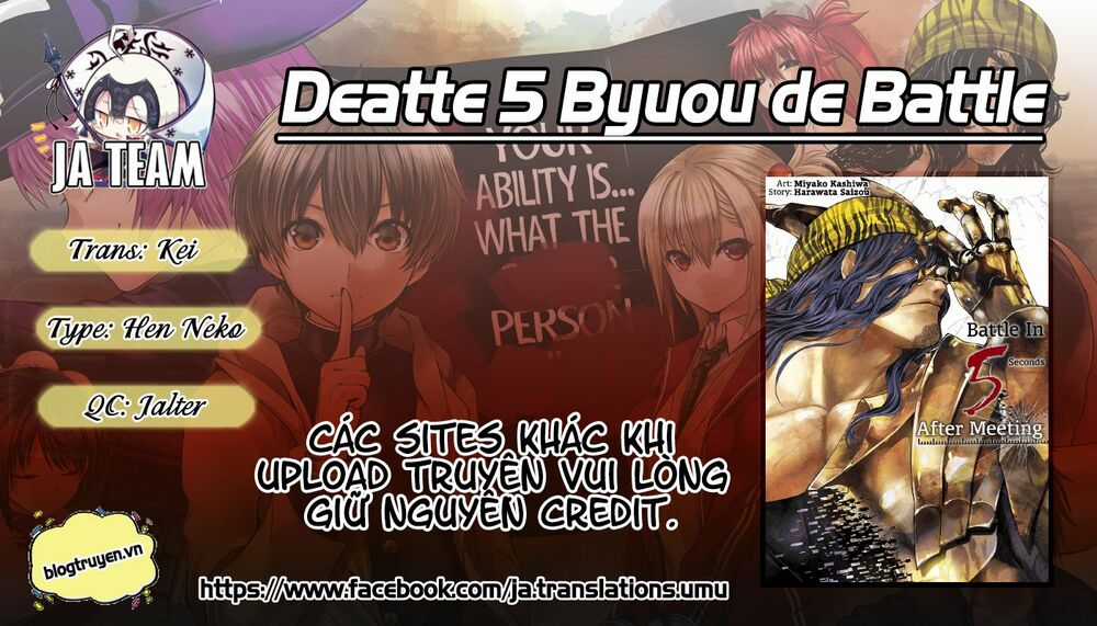 Deatte 5 Byou de Battle Chapter 55 trang 0