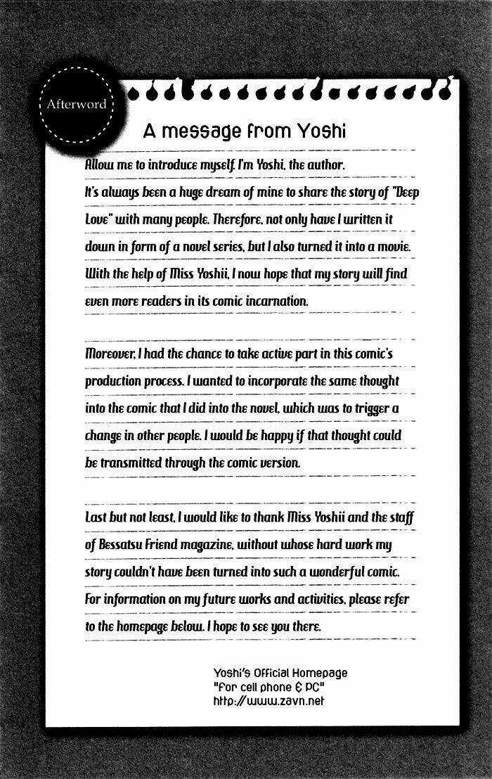 Deep Love - Ayu No Monogatari Chapter 4 trang 52