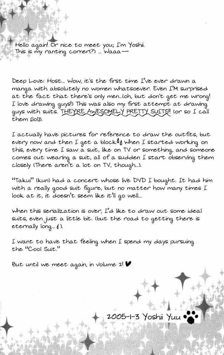 Deep Love - Host Chapter 3 trang 1