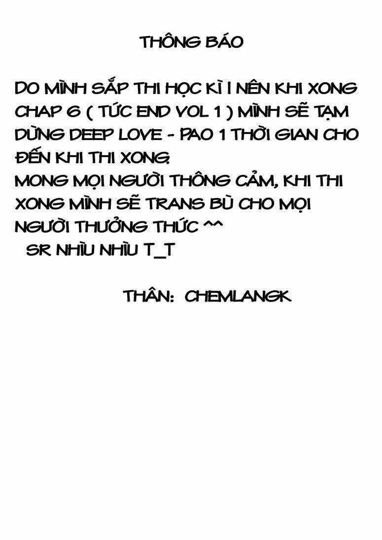 Deep Love - Pao no Monogatari Chapter 6 trang 34