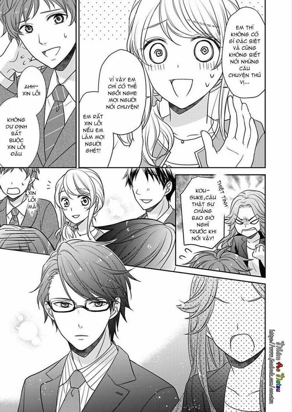 Dekiai Kankei ! Chapter 1 trang 18
