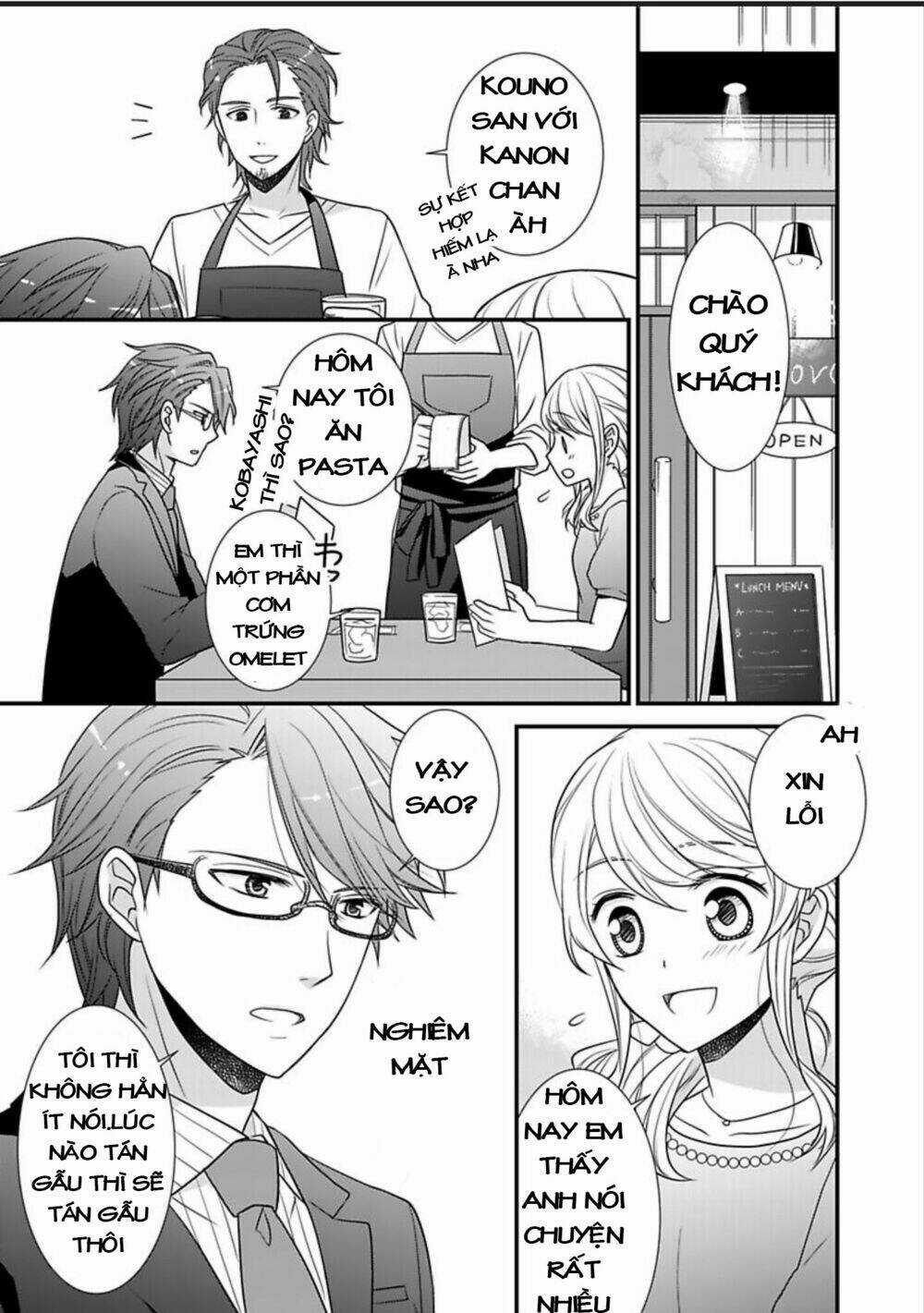 Dekiai Kankei ! Chapter 3 trang 9