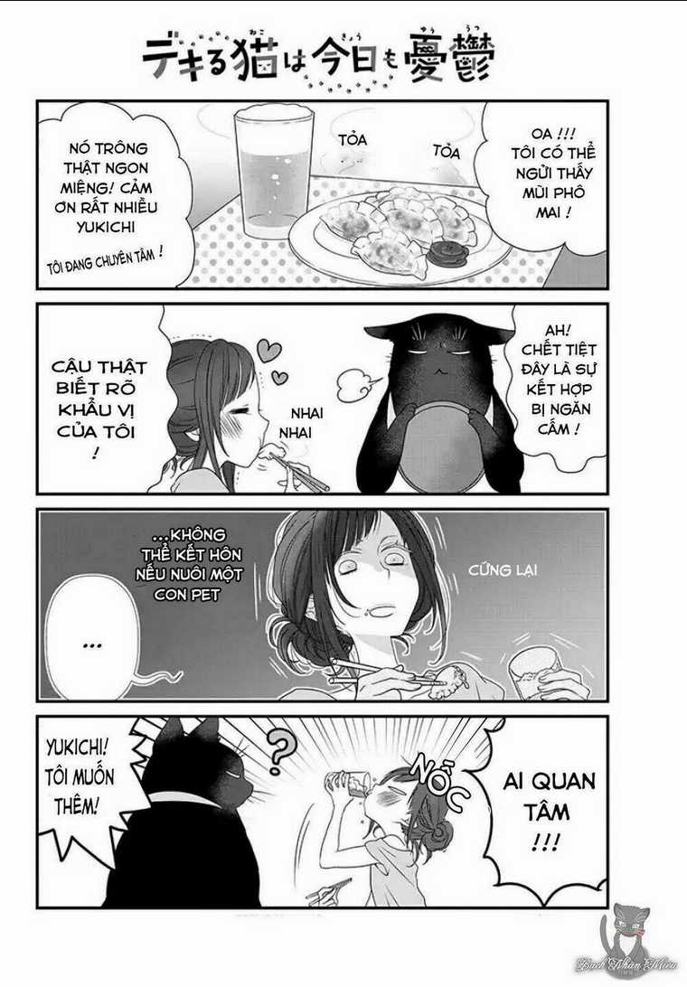 Dekiru Neko Wa Kyo Mo Yuuutsu Chapter 1 trang 12