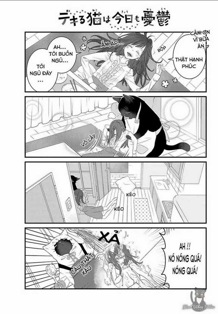 Dekiru Neko Wa Kyo Mo Yuuutsu Chapter 1 trang 9