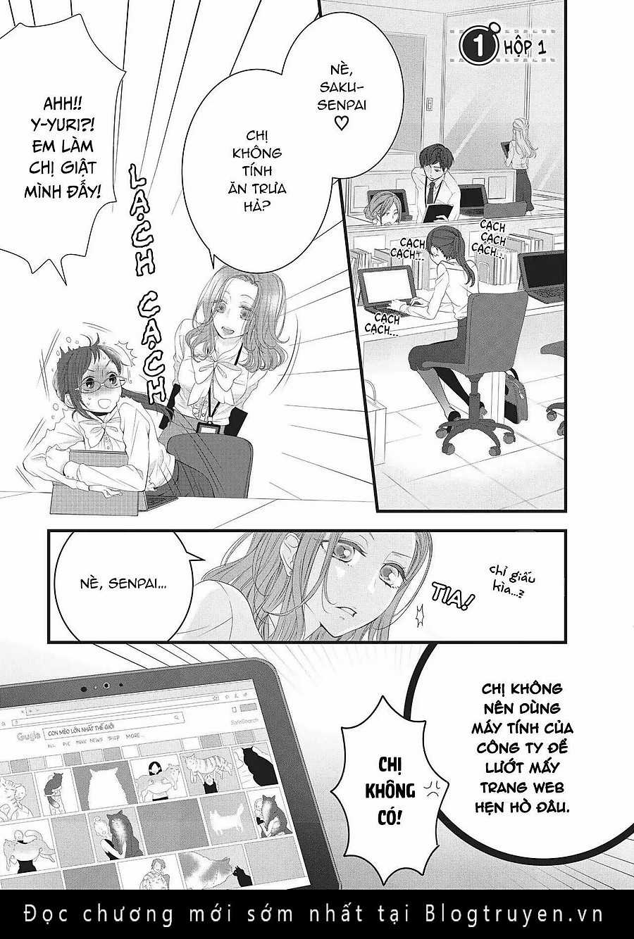 Dekiru Neko Wa Kyou Mo Yuuutsu Chapter 1 trang 4