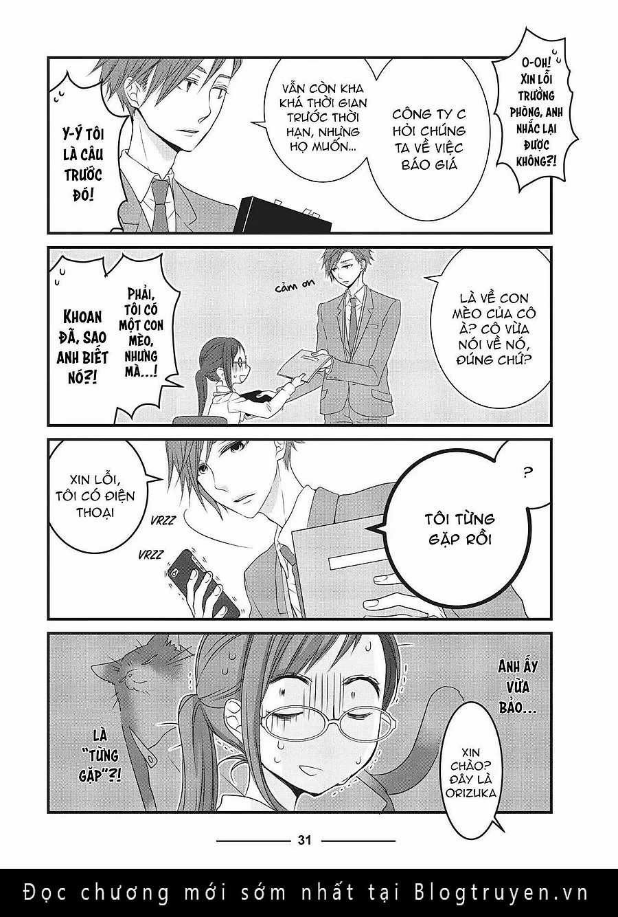 Dekiru Neko Wa Kyou Mo Yuuutsu Chapter 3 trang 7