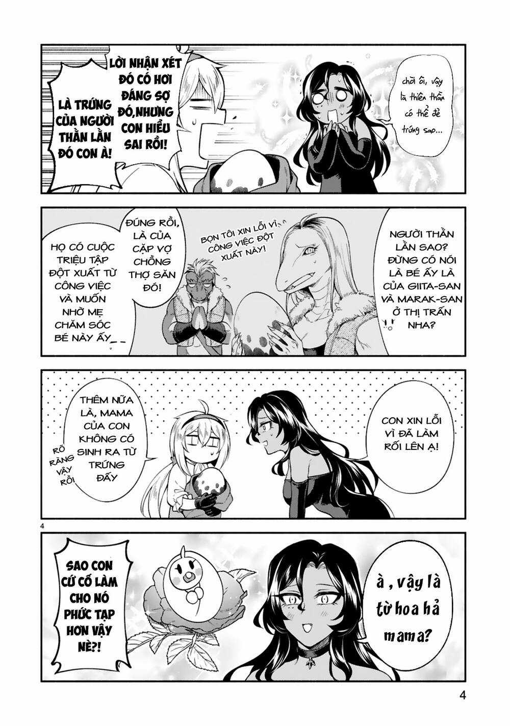 Dekoboko Majo No Oyako Jijou Chapter 10 trang 4