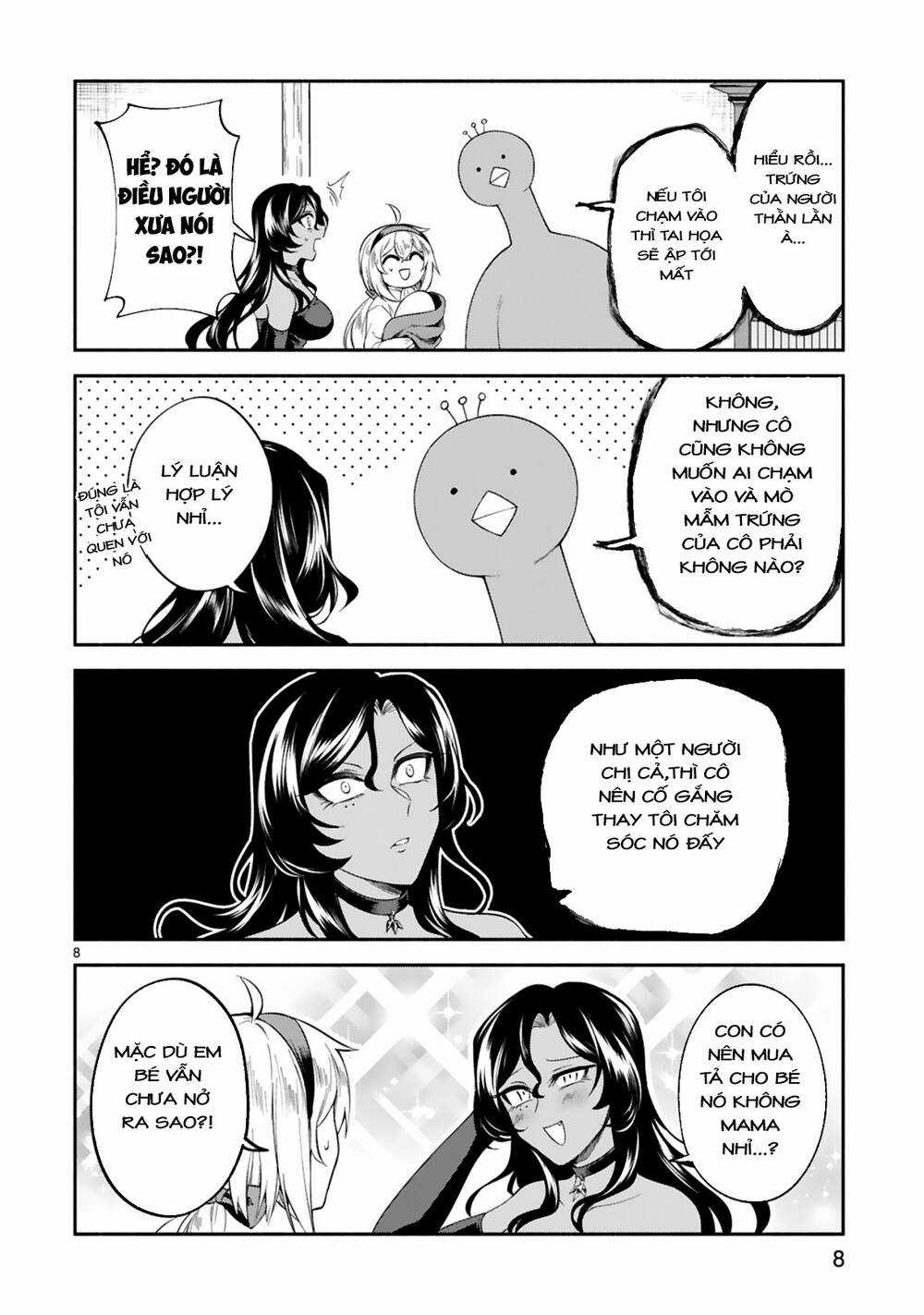 Dekoboko Majo No Oyako Jijou Chapter 10 trang 8