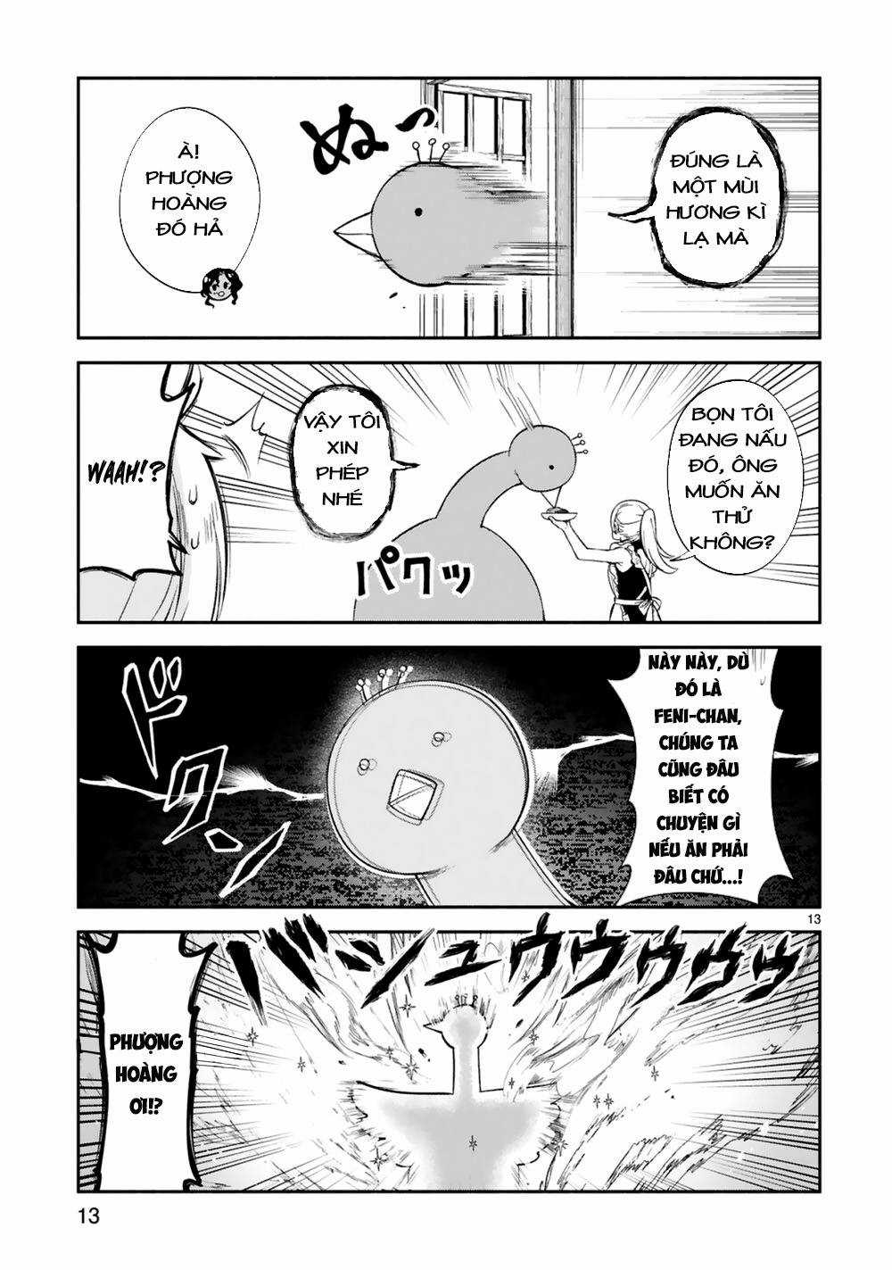 Dekoboko Majo No Oyako Jijou Chapter 14 trang 12