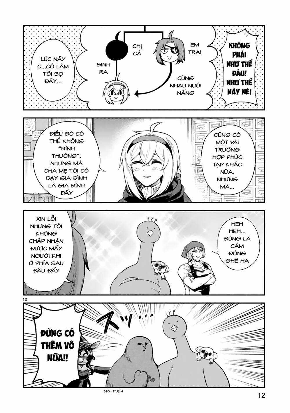 Dekoboko Majo No Oyako Jijou Chapter 18 trang 12