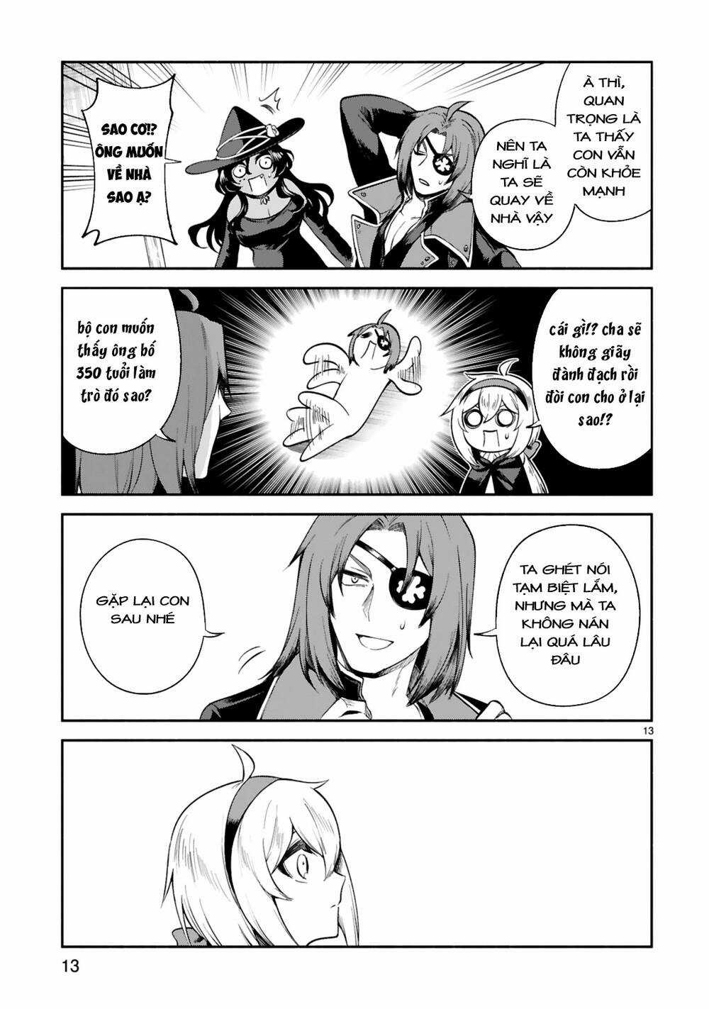 Dekoboko Majo No Oyako Jijou Chapter 18 trang 13