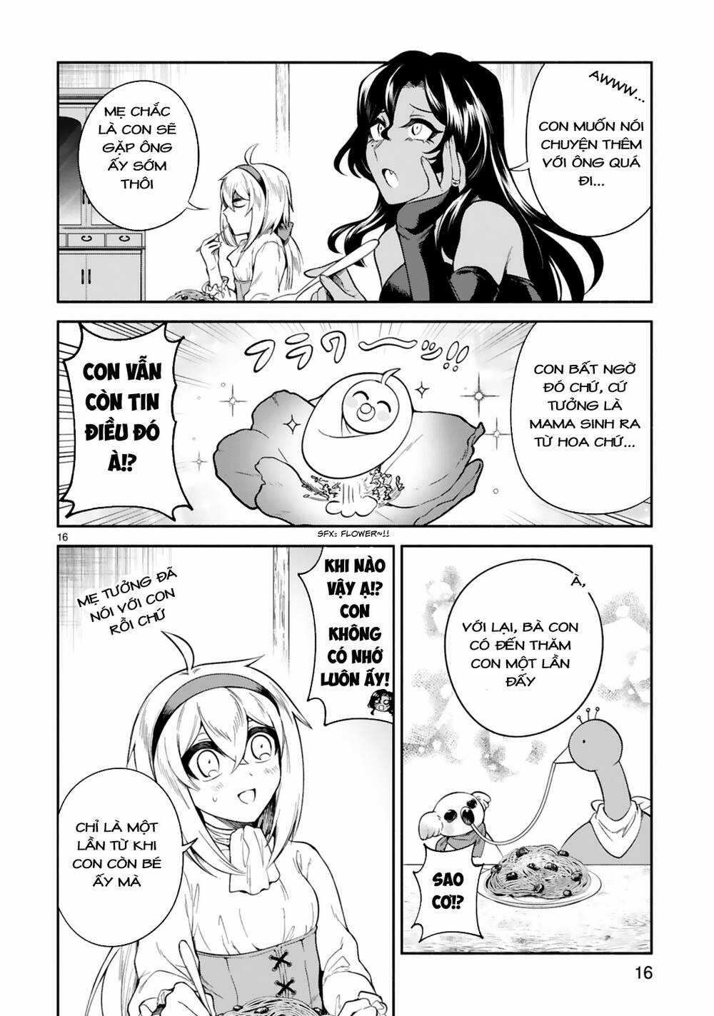 Dekoboko Majo No Oyako Jijou Chapter 18 trang 16