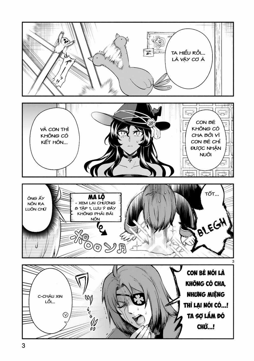 Dekoboko Majo No Oyako Jijou Chapter 18 trang 3