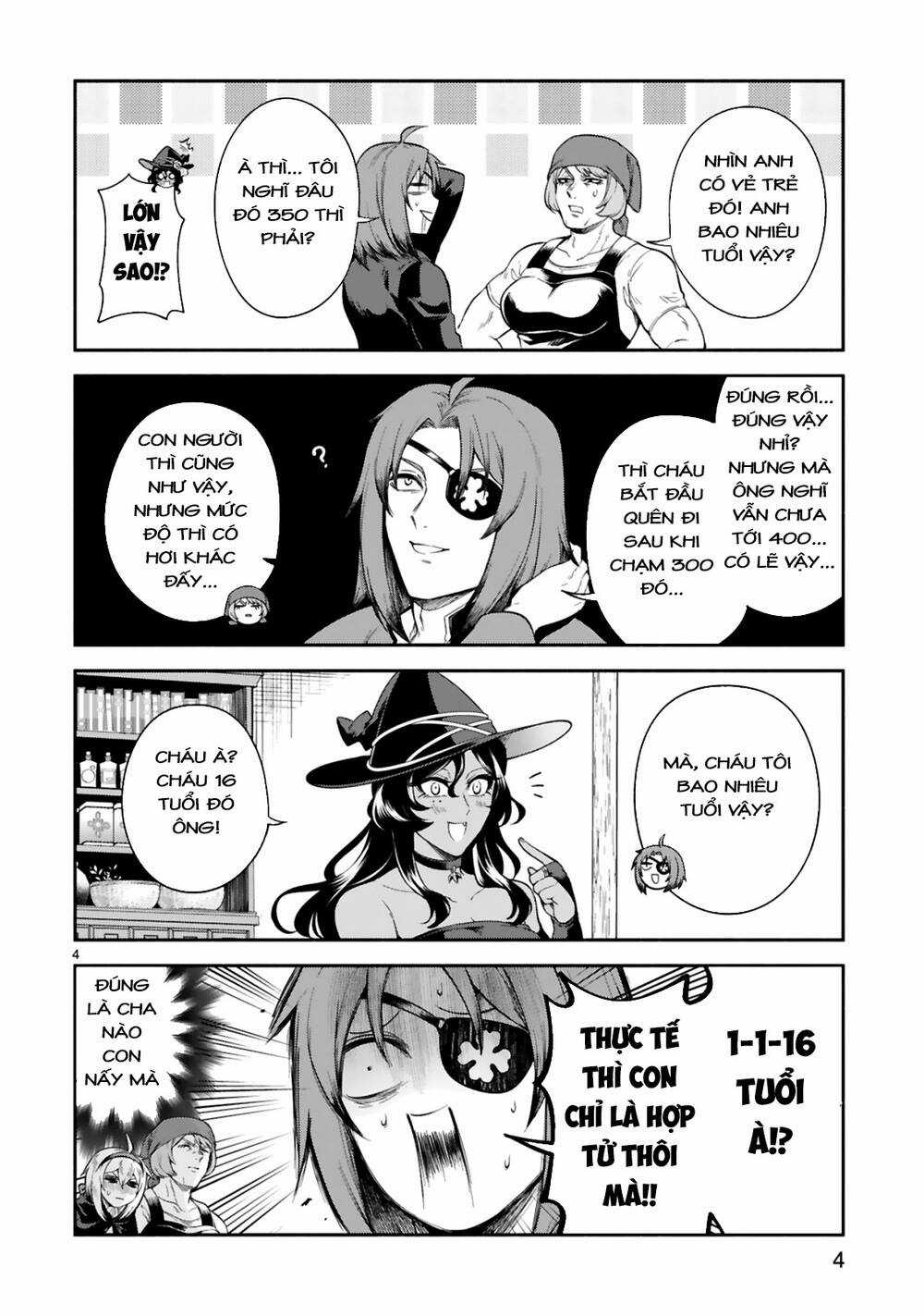 Dekoboko Majo No Oyako Jijou Chapter 18 trang 4