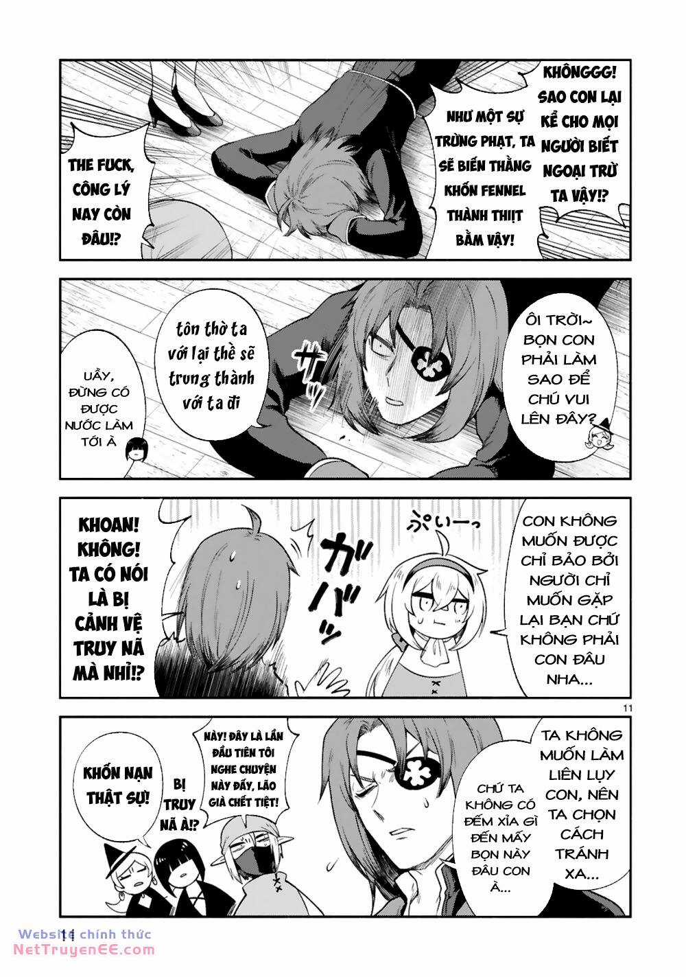 Dekoboko Majo No Oyako Jijou Chapter 21 trang 9