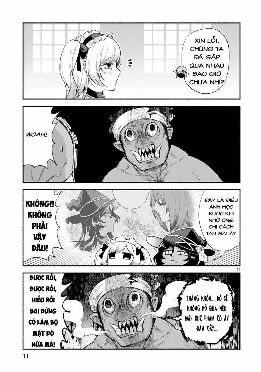 Dekoboko Majo No Oyako Jijou Chapter 36 trang 9