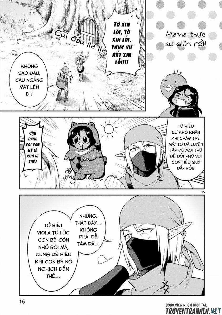 Dekoboko Majo No Oyako Jijou Chapter 4 trang 15