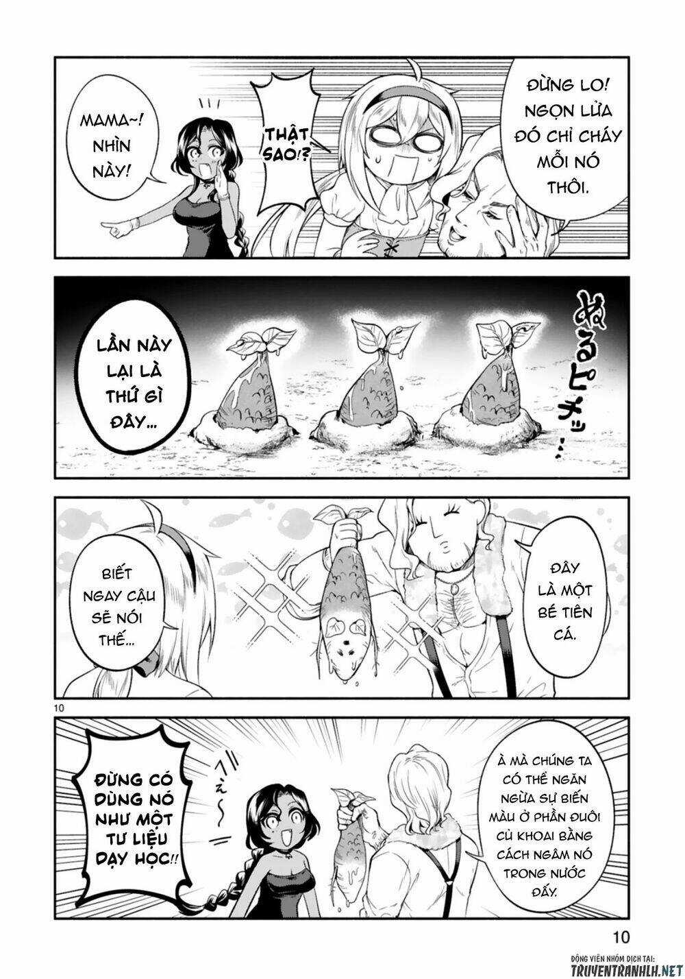 Dekoboko Majo No Oyako Jijou Chapter 9 trang 10