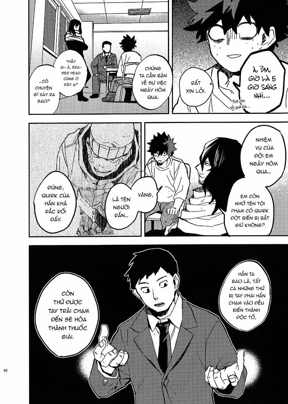 [DEKUBAKU DOUJINSHI - BƯỚC NGOẶT] Chapter 0 trang 10