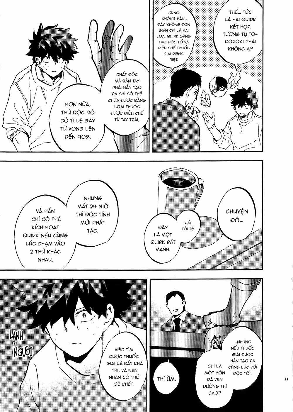 [DEKUBAKU DOUJINSHI - BƯỚC NGOẶT] Chapter 0 trang 11