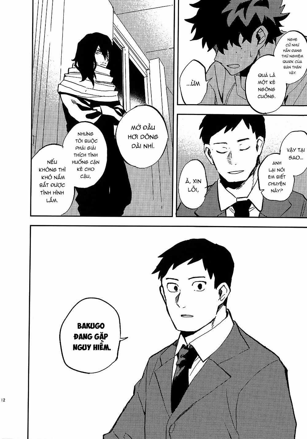 [DEKUBAKU DOUJINSHI - BƯỚC NGOẶT] Chapter 0 trang 12