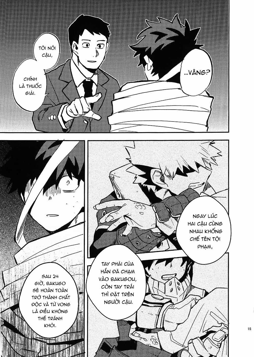 [DEKUBAKU DOUJINSHI - BƯỚC NGOẶT] Chapter 0 trang 15