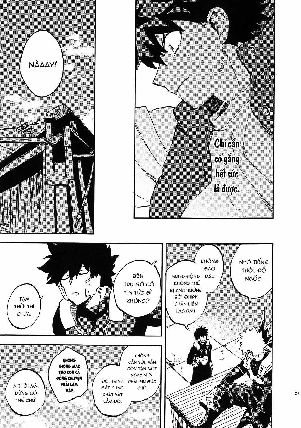 [DEKUBAKU DOUJINSHI - BƯỚC NGOẶT] Chapter 0 trang 27