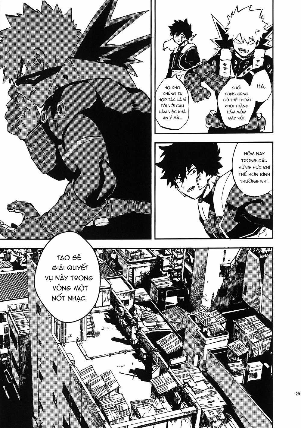 [DEKUBAKU DOUJINSHI - BƯỚC NGOẶT] Chapter 0 trang 29