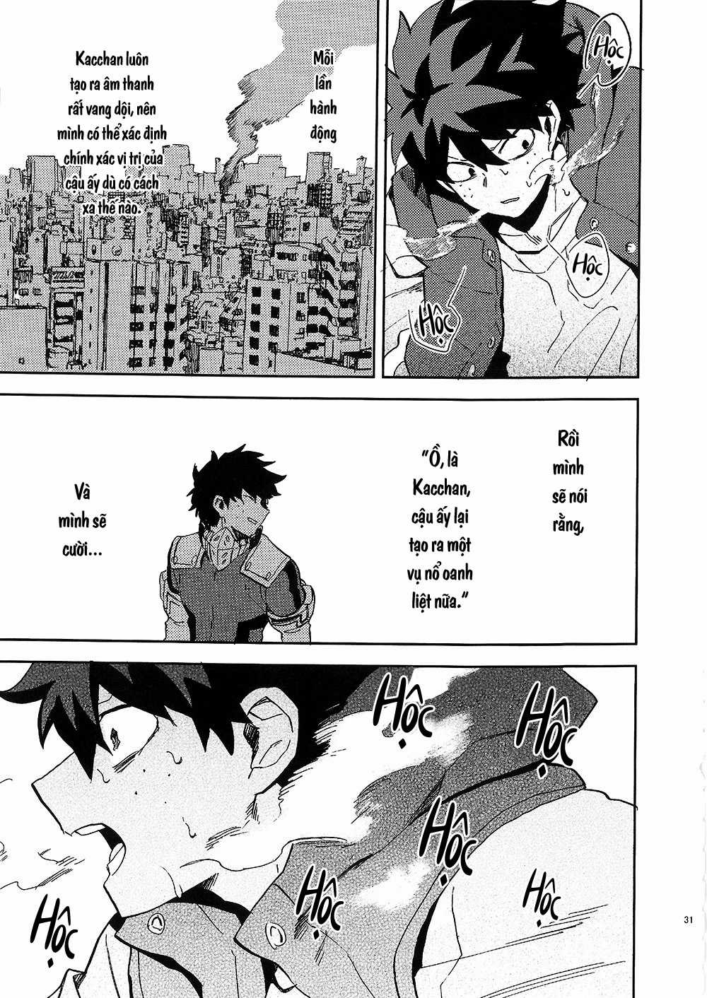 [DEKUBAKU DOUJINSHI - BƯỚC NGOẶT] Chapter 0 trang 31