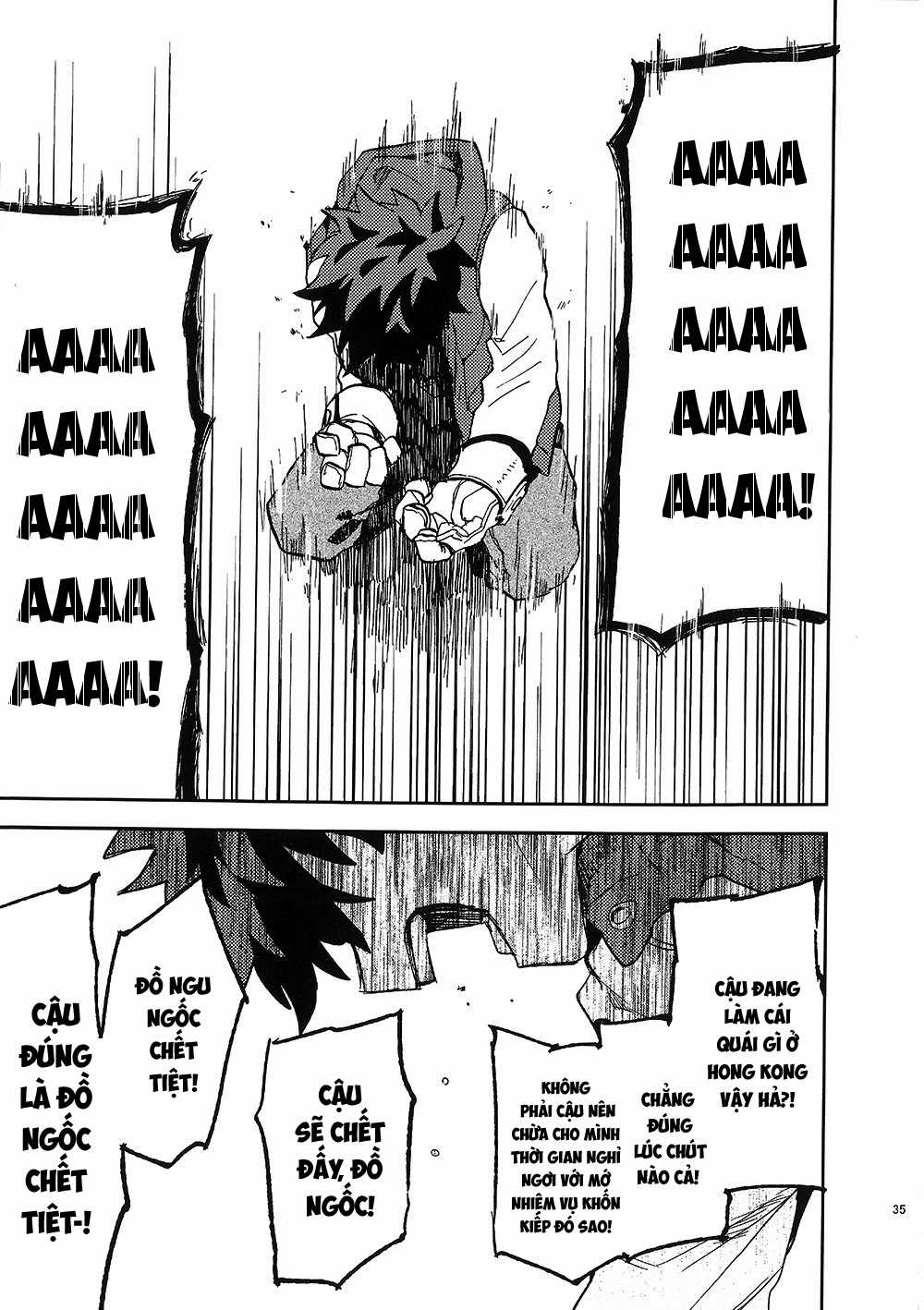 [DEKUBAKU DOUJINSHI - BƯỚC NGOẶT] Chapter 0 trang 35