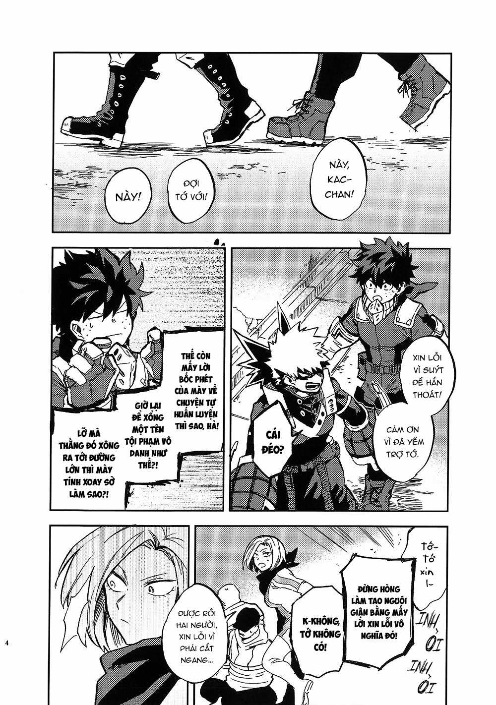 [DEKUBAKU DOUJINSHI - BƯỚC NGOẶT] Chapter 0 trang 4