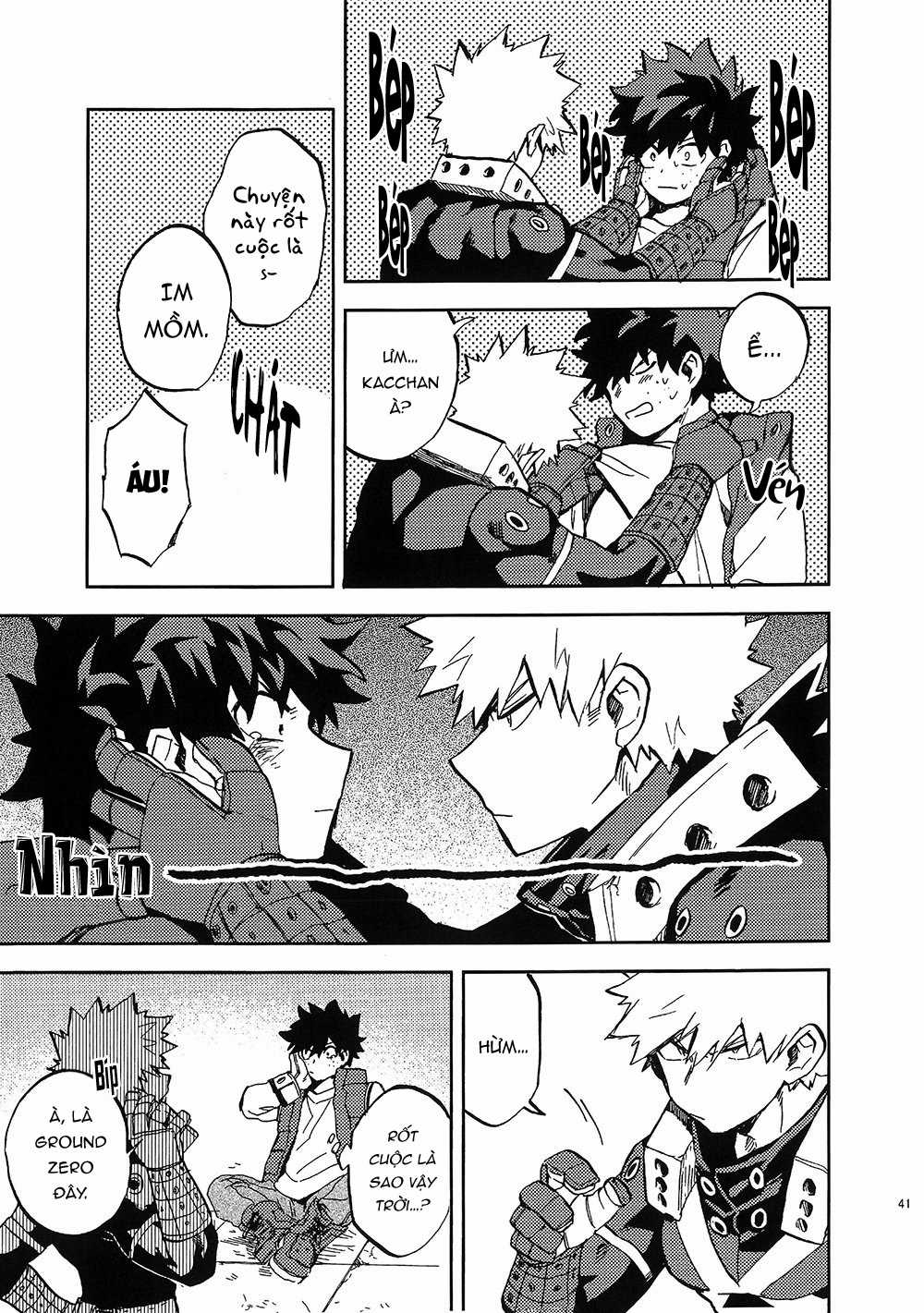 [DEKUBAKU DOUJINSHI - BƯỚC NGOẶT] Chapter 0 trang 41