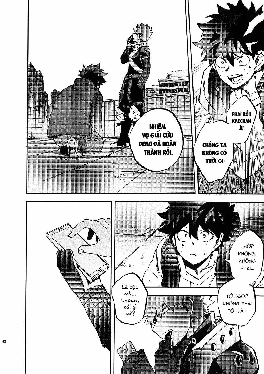[DEKUBAKU DOUJINSHI - BƯỚC NGOẶT] Chapter 0 trang 42