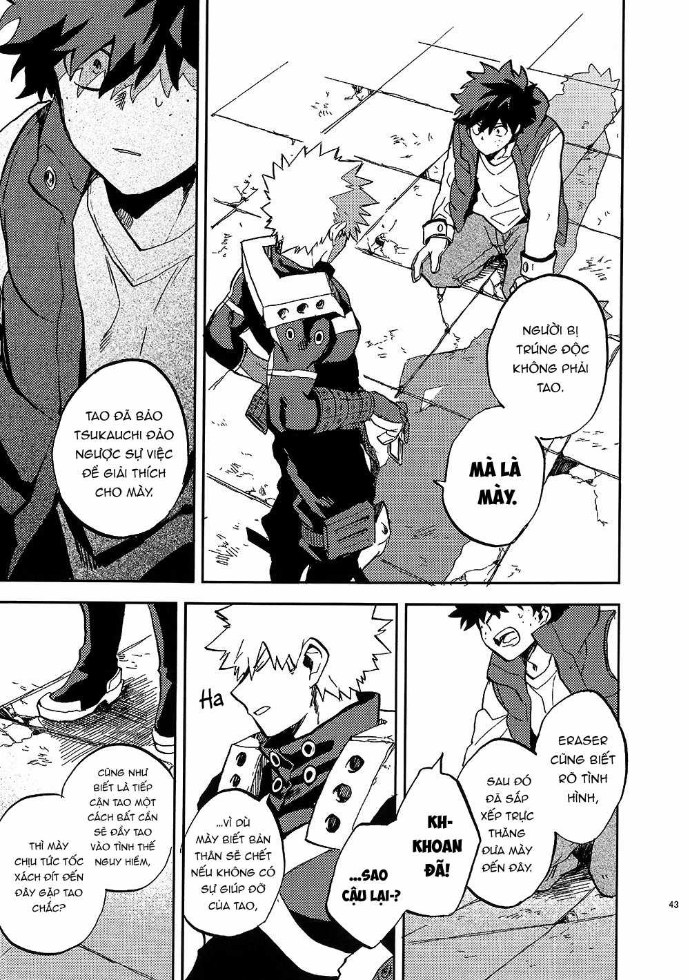 [DEKUBAKU DOUJINSHI - BƯỚC NGOẶT] Chapter 0 trang 43