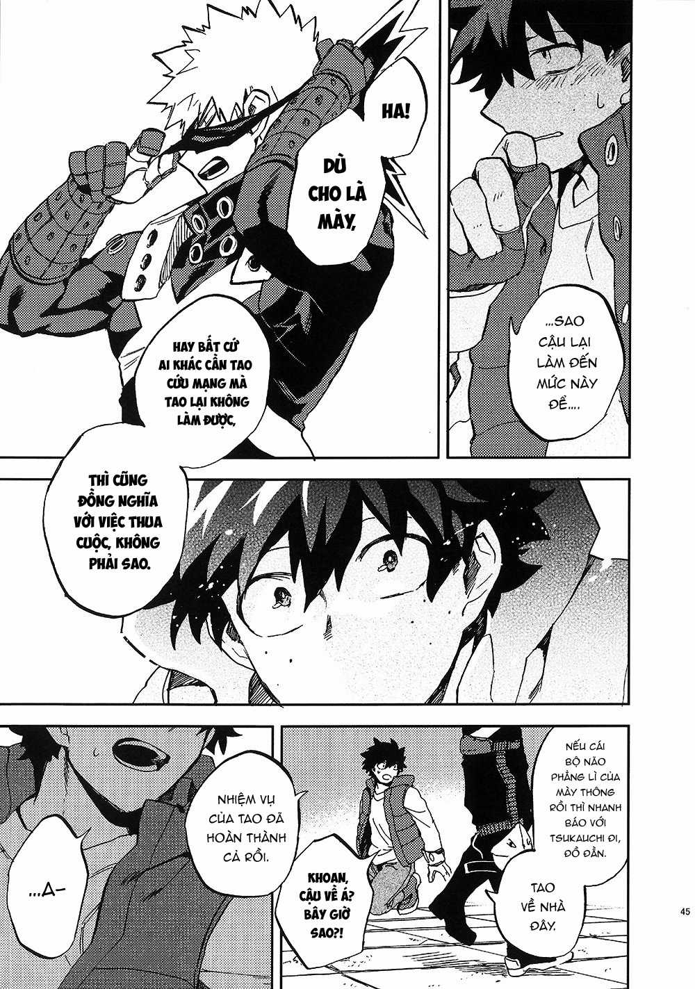 [DEKUBAKU DOUJINSHI - BƯỚC NGOẶT] Chapter 0 trang 45