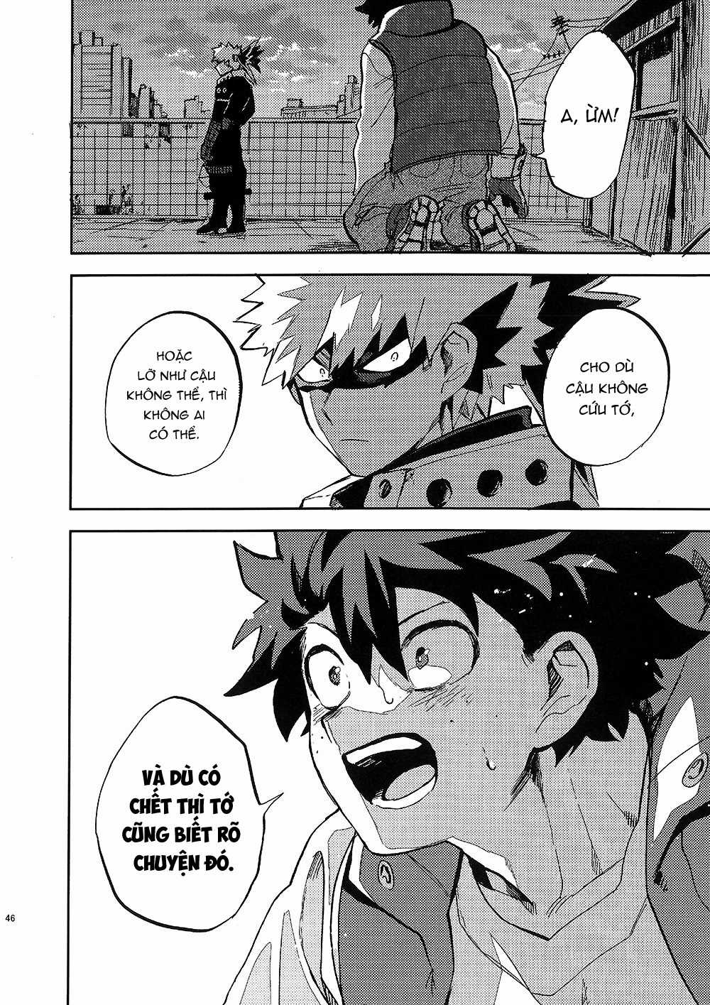 [DEKUBAKU DOUJINSHI - BƯỚC NGOẶT] Chapter 0 trang 46