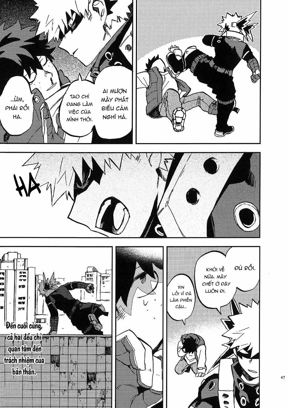 [DEKUBAKU DOUJINSHI - BƯỚC NGOẶT] Chapter 0 trang 47