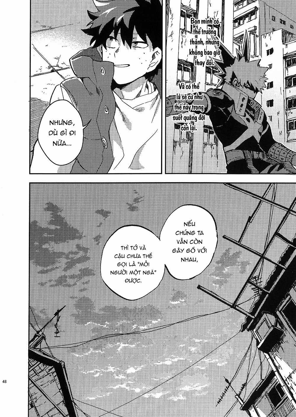 [DEKUBAKU DOUJINSHI - BƯỚC NGOẶT] Chapter 0 trang 48