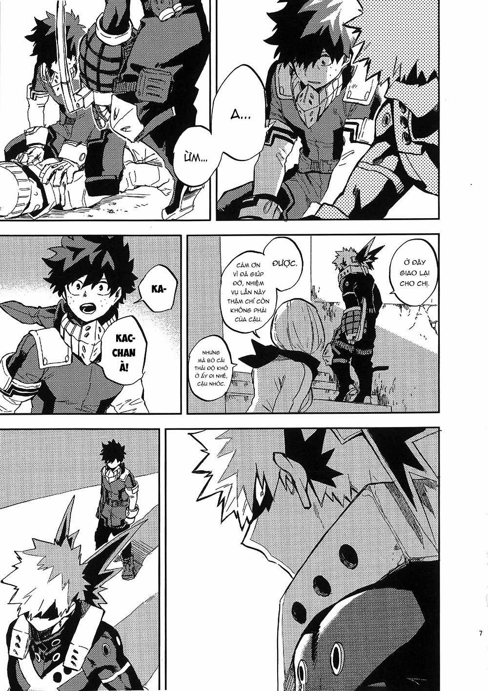 [DEKUBAKU DOUJINSHI - BƯỚC NGOẶT] Chapter 0 trang 7