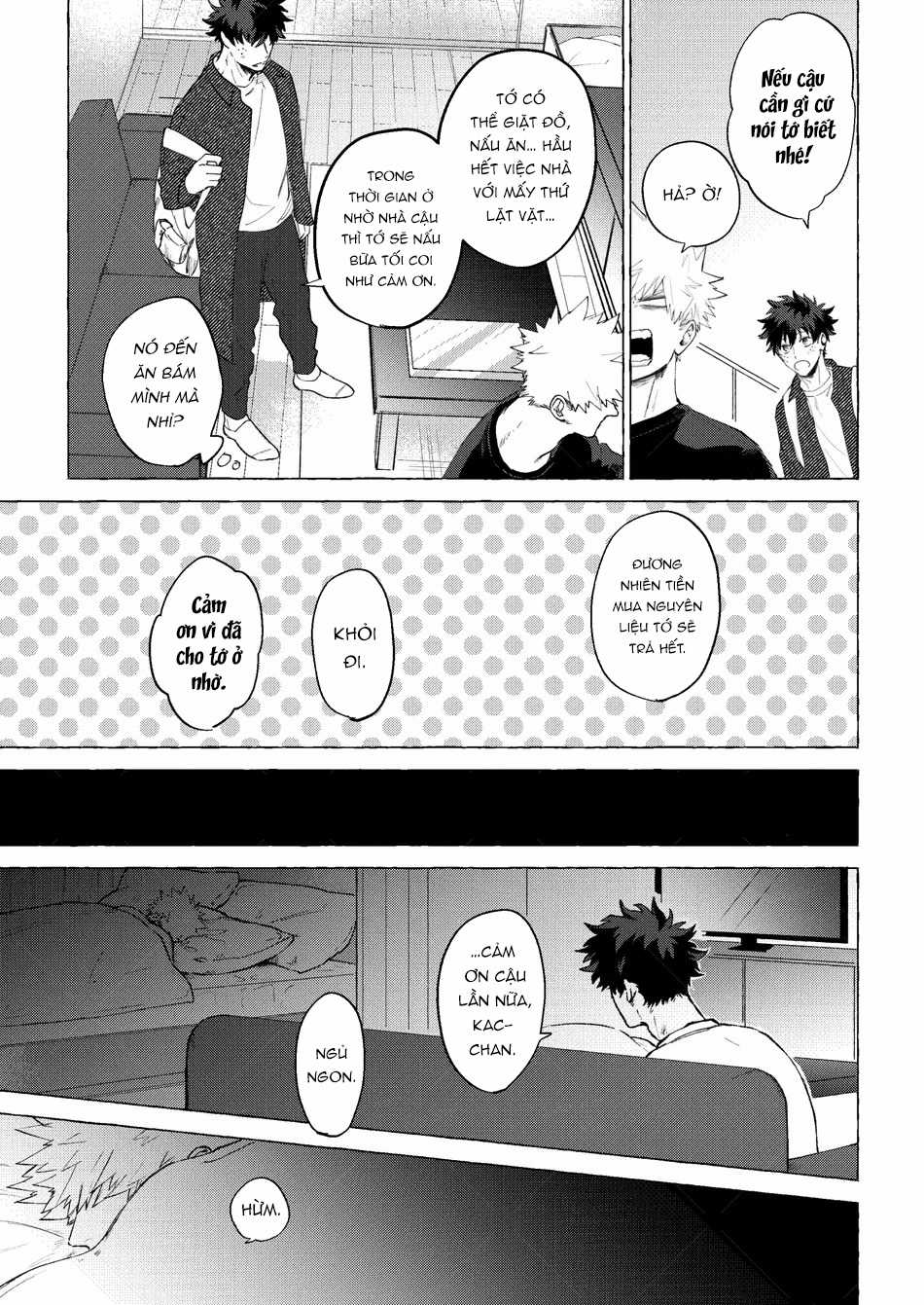 [DEKUBAKU DOUJINSHI - RANH GIỚI] Chapter 0 trang 9