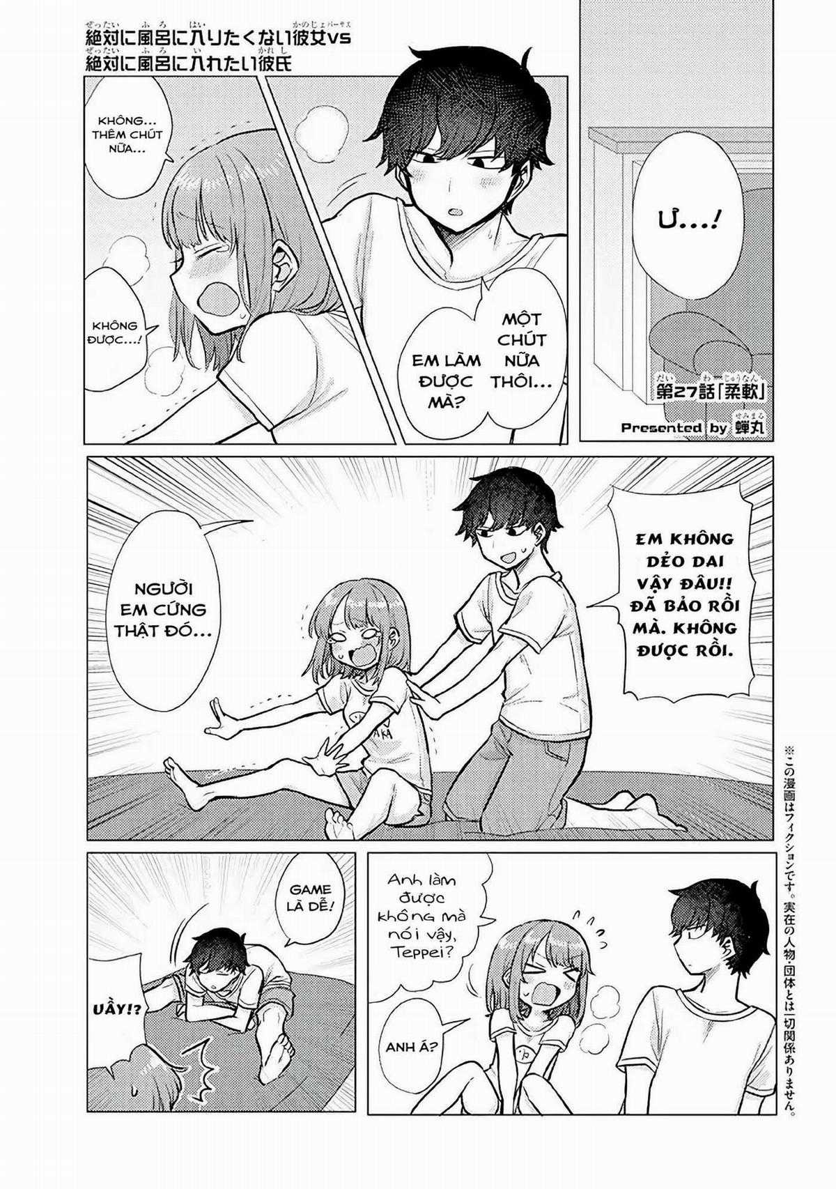 Đến Giờ Tắm Rồi, Hina-Chan! Chapter 27 trang 1