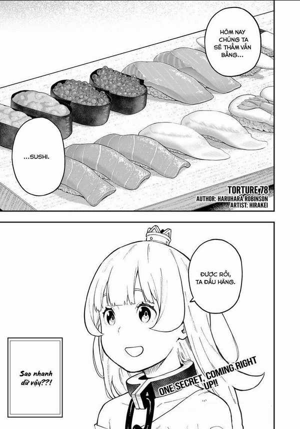 Đến Giờ Thẩm Vấn Rồi, Thưa Công Chúa! Chapter 78 trang 1