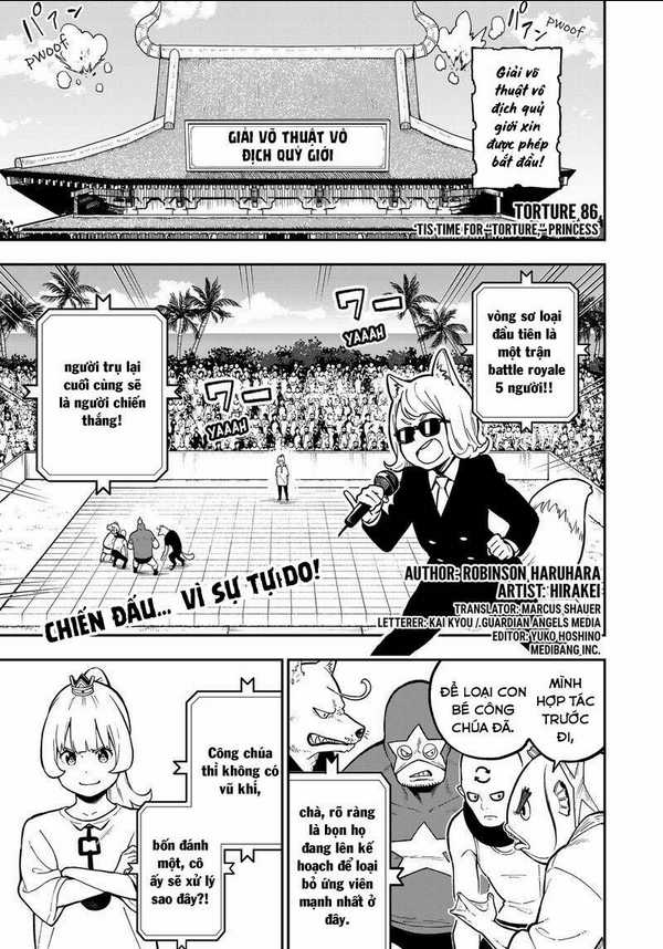 Đến Giờ Thẩm Vấn Rồi, Thưa Công Chúa! Chapter 86 trang 1